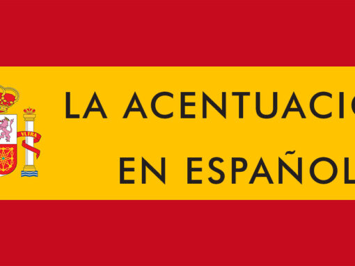 La acentuación en español