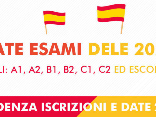 Date esami Spagnolo 2024