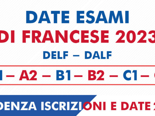 Date esami Francese 2024 – 2025