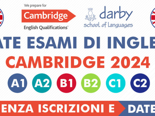 Date esami Cambridge di inglese 2024